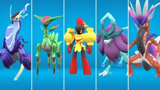 Full Pokedex | All GEN 9 Pokemon - Scarlet & Violet | Full Paldea Pokedex | Comparison sprites