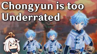 Why Chongyun is Way Too Underrated (Gameplay & Character Analysis/Discussion)