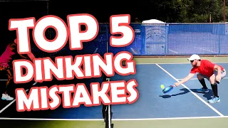 Top 5 most common dinking mistakes in pickleball and how to fix them