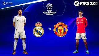 FIFA 23 - Real Madrid vs Manchester United Ft. Mbappe, Bellingham, Mount, | UCL Final | PS5™ [4K60]