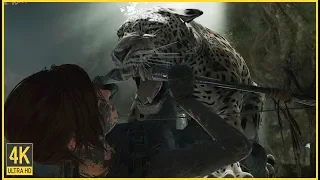 Shadow of the Tomb Raider - Jaguar Boss Fight / Defeat the Empress Jaguar (4K 60fps)