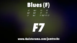 Sweet Groove Blues Guitar Backing Track (F)