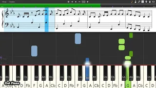 Nathan Evans - Wellerman (TikTok Sea Shanty) - Piano tutorial and cover (Sheets + MIDI)