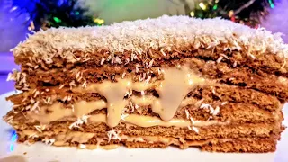 Медовик цыганка готовит. Новогодний Медовик. Торт Рыжик. Gipsy cuisine.
