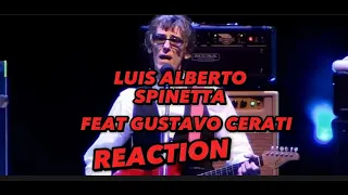 Luis Alberto Spinetta - Bajan (En Vivo Estadio Vélez Sarsfield) ft. Gustavo Cerati REACTION