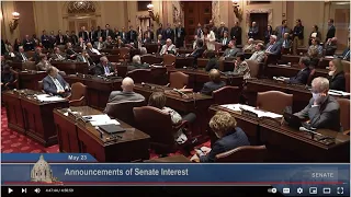 Senate Floor Session - Part 4 - 05/22/2022