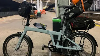 Two folding bikes, two Pullman meals, one night on Dartmoor