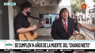 Realizan homenaje al Chango Nieto a 14 años de su muerte