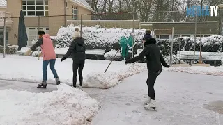 Schaatsen bij Tennispark Van Vliet Schiedam