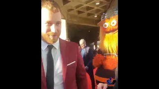 NHL all star skills - Gritty red carpet and fastest lap - January 25, 2019