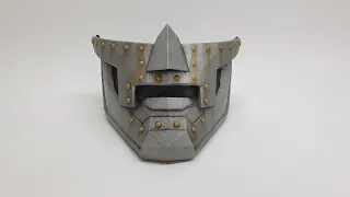 Painting a 3D printed Doctor Doom half mask