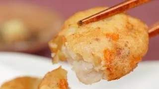 Satsuma-age Recipe (Deep-Fried Ground Pollock and Vegetable Mix) | Cooking with Dog