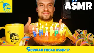 ASMR DEDICATED BIRTHDAY CAKE VIDEO - GFASMR