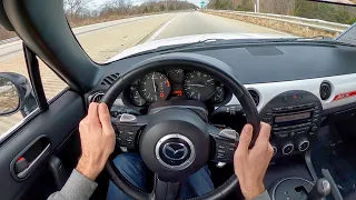 2014 Mazda MX-5 Club - POV Test Drive by Tedward (Binaural Audio)