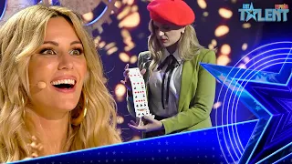 MAGIC LUNA PLAYS WITH TIME in its inexplicable TRICKS | Semifinal 1 | Spain's Got Talent 7 (2021)