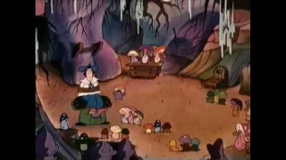 Mushroom scene from the Elmchanted Forest