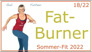 18/22🍡43 min. Fatburner | 4000 Schritte, ca. 400 Kcal verbrennen | ohne Geräte