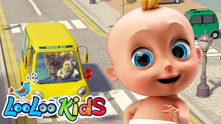 The Wheels on The Bus SONG - Let's Have Fun Together | LooLoo Kids Nursery Rhymes Compilation!