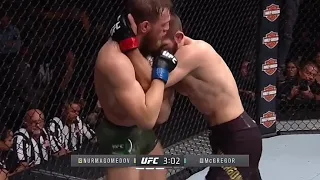 CONOR McGregor WINS the 3rd round vs KHABIB