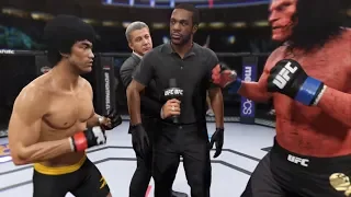 Bruce Lee vs. Hellboy (EA Sports UFC 2) - CPU vs. CPU