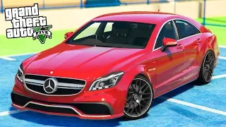 РЕАЛЬНАЯ ЖИЗНЬ В GTA 5 - КУПИЛ MERCEDES CLS63 AMG! ЛЮТЫЙ БАНАН! 🌊ВОТЕР