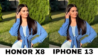 Honor X8 5G vs IPhone 13 Camera Test Comparison