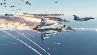 300 Chinese fighter jets shot down simultaneously (J-20, J-11, J-10)
