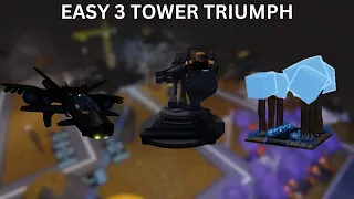 EASY 3 TOWERS TRIUMPH│TOWER BATTLES│