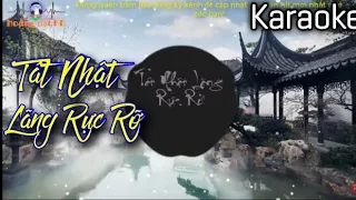[Karaoke] Tát Nhật Lãng Rực Rỡ Remix |  火红的萨日朗 | Beat Chuẩn Hoàng Đạt KB