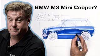 Classic Mini updated with BMW M3 styling | Chip Foose Draws a Car - Ep. 14