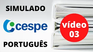 SIMULADO 15 Questões de Português para Concurso Público | Banca CESPE/CEBRASPE