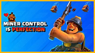 Miner Control is *PERFECTION* 🤩 - Clash Royale