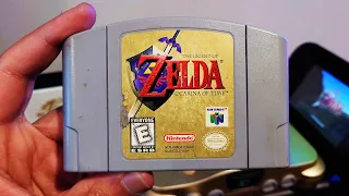 My Childhood Ocarina of Time Cartridge 25 Years Later