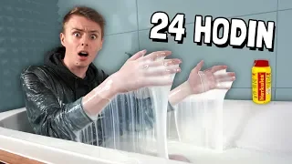 VYDRŽEL JSEM 24 hodin V LEPIDLE! 😱⚠️ **špatný nápad**