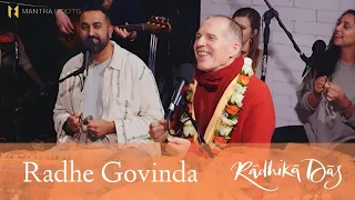 Radhe Govinda — Sacinandana Swami & Radhika Das — LIVE Kirtan at OmNom