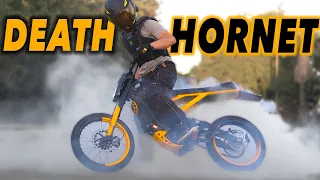 Death Hornet OFFICIAL First Look // 72v Sur Ron Upgrades and Mods