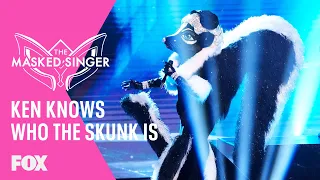 Ken Takes A Wild Guess Who He Thinks Is Behind The Skunk | Season 6 Ep. 11 | THE MASKED SINGER