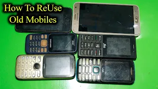 Awesome 2 Uses Of Old Damaged Mobile Phones