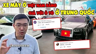 Dân TQ Bỏ CHẠY khi Biết Giá Xe Tại VIỆT NAM và Cái Kết Tá Hoả Khi thấy Dân VIỆT Mua ÔTô