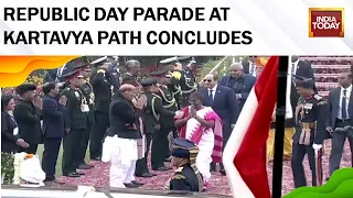 Watch: Republic Day Parade At Kartavya Path Concludes With The National Anthem | Republic Day 2023