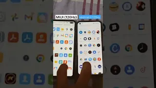 Miui Vs realmeUi | Poco X2 vs Realme GT Master Edition | 120Hz animations