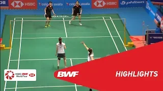 WD | CHEN/JIA (CHN) [1] vs MATSUTOMO/TAKAHASHI (JPN) [5] | BWF 2018