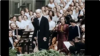 Wilhelm Furtwängler: Beethoven 9  1942 (Audio+Colorized)