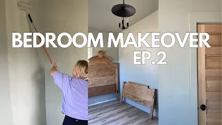 BEDROOM MAKEOVER Ep. 2 | English Cottage Inspired Makeover | DIY Bedroom Makeover On A Budget |