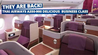 Thai Airways is OFFICIALLY back! A350-900 (The total Business Class Experience) Munich - Bangkok