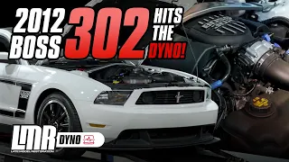 This is CRAZY! 141.3 Mile STOCK 2012 Boss 302 Mustang Dyno!