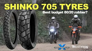 Shinko 705 tyre review: best budget 80/20 option for dual sport?︱Cross Training Adventure