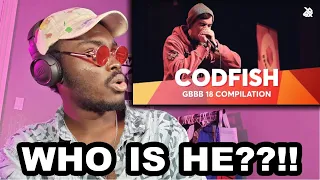 CODFISH | Grand Beatbox SHOWCASE Battle 2018 COMPILATION [FIRST EVER REACTION]