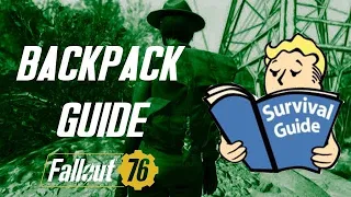 Fallout 76 | Every Backpack Mod And How To Get Them!