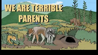 WE ARE TERRIBLE PARENTS | Wildlife Biologists Play WolfQuest | Part 2